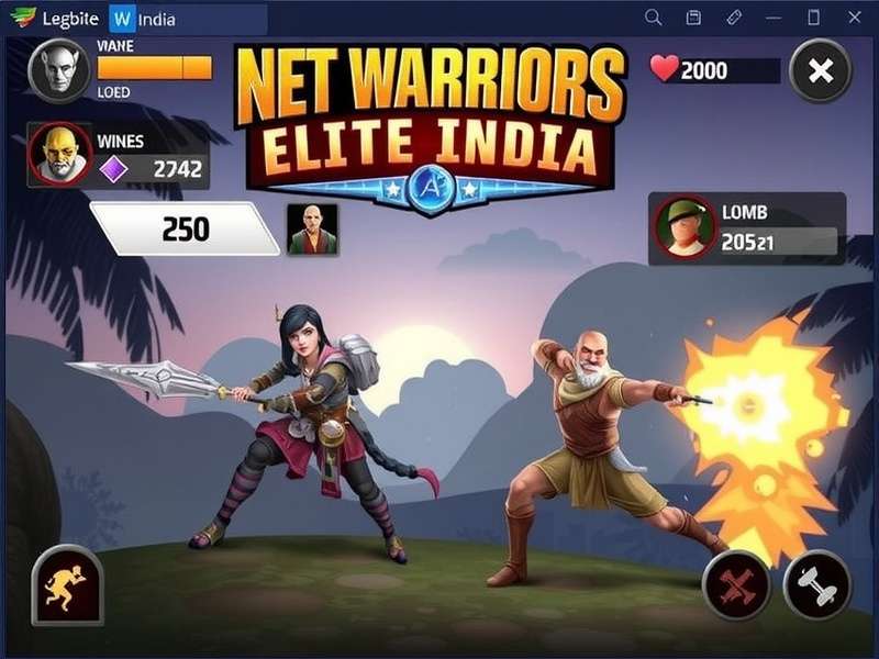 Net Warriors Elite India Game Banner